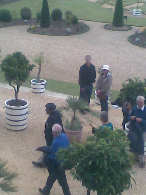 Desmond Tutu at Hampton Court Palace